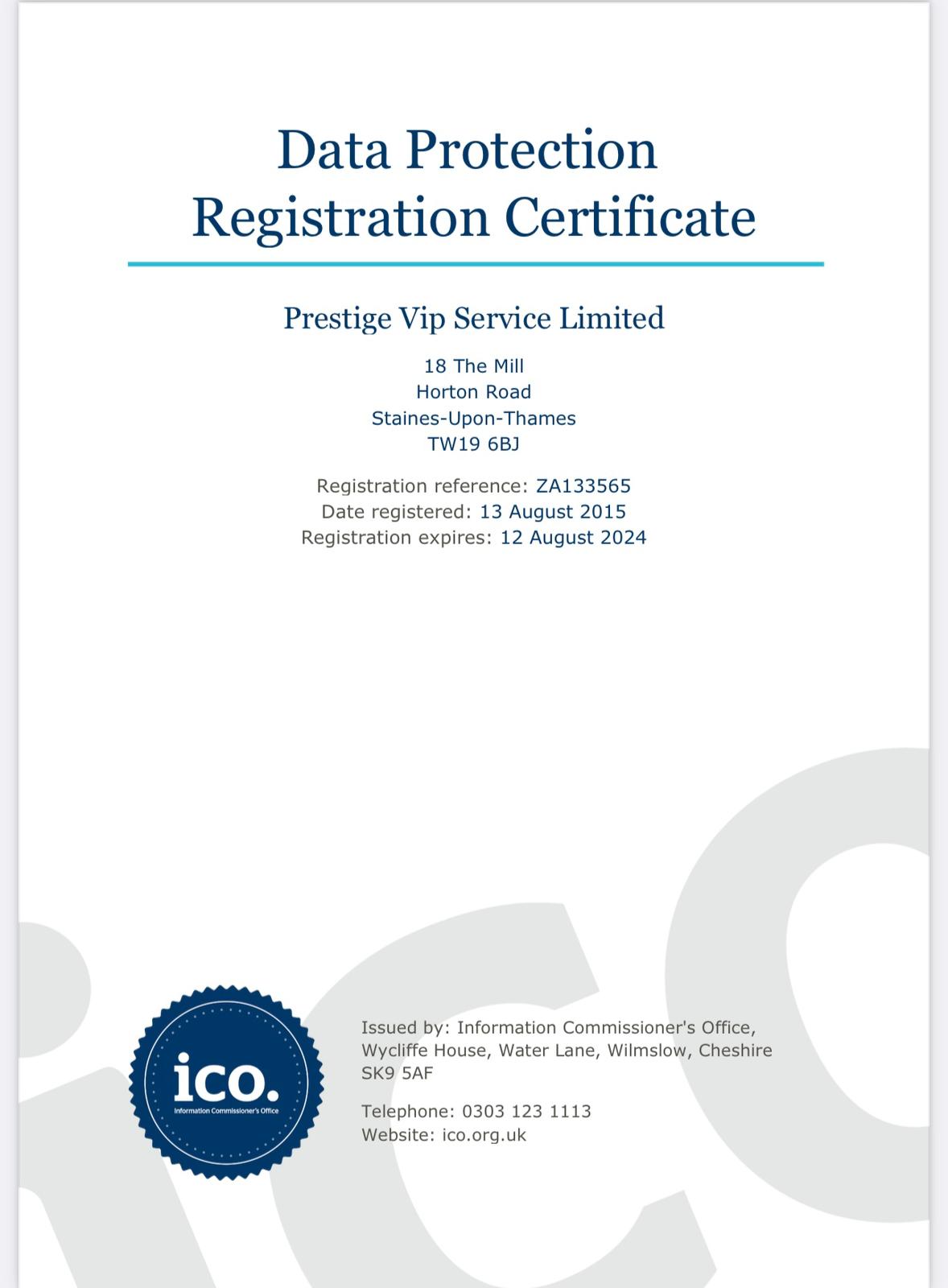 Data Protection_certificate